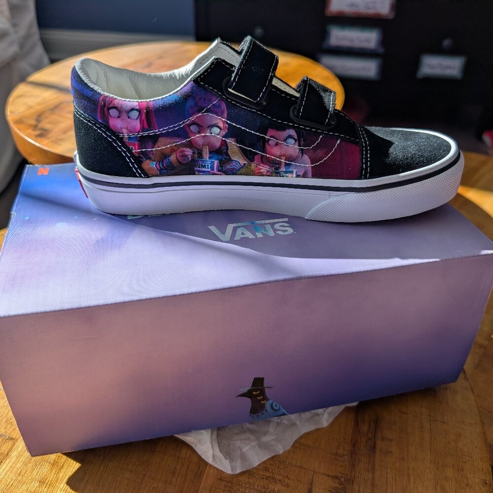 BNIB K-Pop Demon Hunters Vans in Kids' Size 3